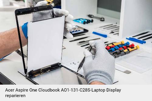 Acer Aspire One Cloudbook AO1-131-C28S Notebook Display Bildschirm Reparatur