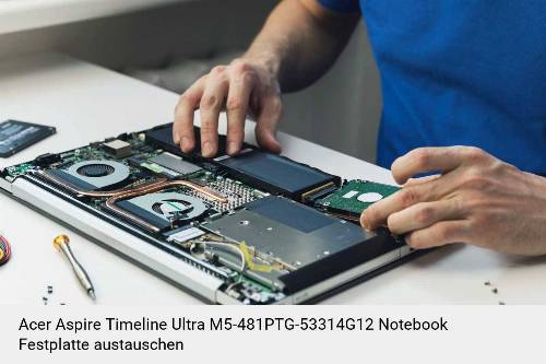 Acer Aspire Timeline Ultra M5-481PTG-53314G12 Laptop SSD/Festplatten Reparatur
