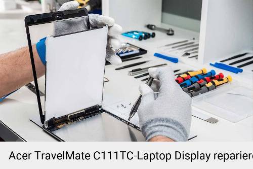 Acer TravelMate C111TC Notebook Display Bildschirm Reparatur