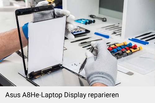 Asus A8He Notebook Display Bildschirm Reparatur