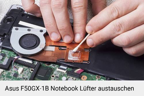 Asus F50GX-1B Lüfter Laptop Deckel Reparatur