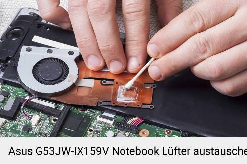 Asus G53JW-IX159V Lüfter Laptop Deckel Reparatur