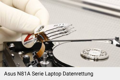 Asus N81A Serie Laptop Daten retten