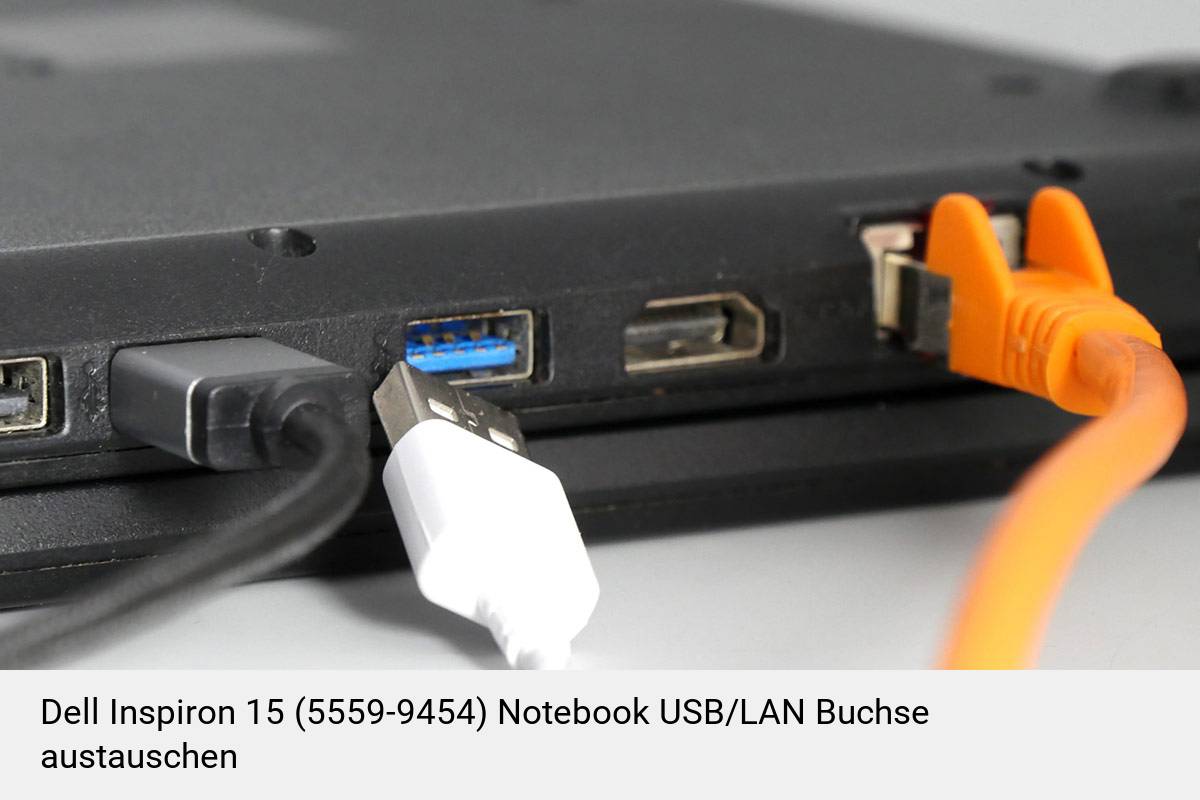 Notebook Strombuchse Ladebuchse Netzbuchse Reparatur DELL INSPIRON 15R Laptop 