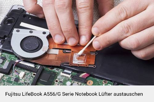 Fujitsu LifeBook A556/G Serie Lüfter Laptop Deckel Reparatur