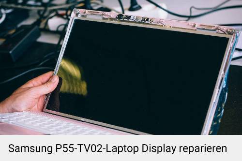 Samsung P55-TV02 Notebook Display Bildschirm Reparatur