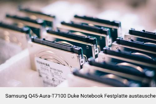 Samsung Q45-Aura-T7100 Duke Laptop SSD/Festplatten Reparatur