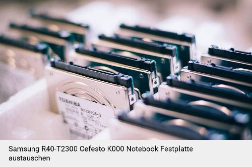 Samsung R40-T2300 Cefesto K000 Laptop SSD/Festplatten Reparatur
