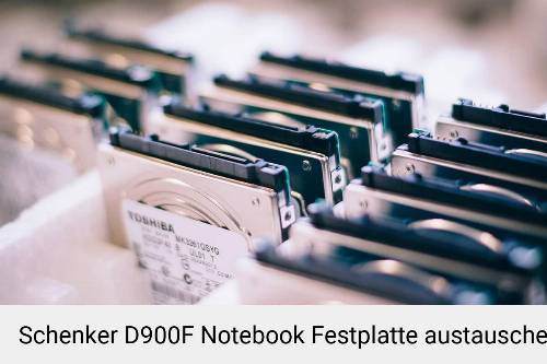 Schenker D900F Laptop SSD/Festplatten Reparatur