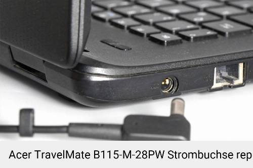 Netzteilbuchse Acer TravelMate B115-M-28PW Notebook-Reparatur