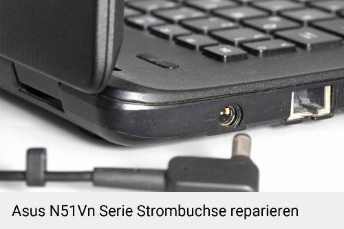 Netzteilbuchse Asus N51Vn Serie Notebook-Reparatur
