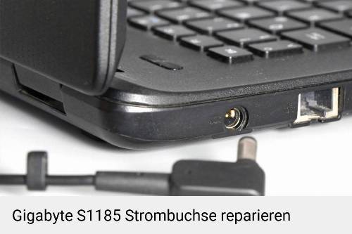 Netzteilbuchse Gigabyte S1185 Notebook-Reparatur