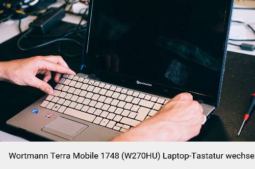 Wortmann Terra Mobile 1748 (W270HU) Laptop Tastatur-Reparatur